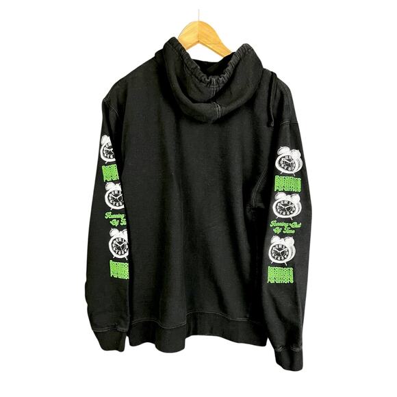 Paramore Running Out of Time Band Hoodie - Black - Size Medium - Picture 4 of 6